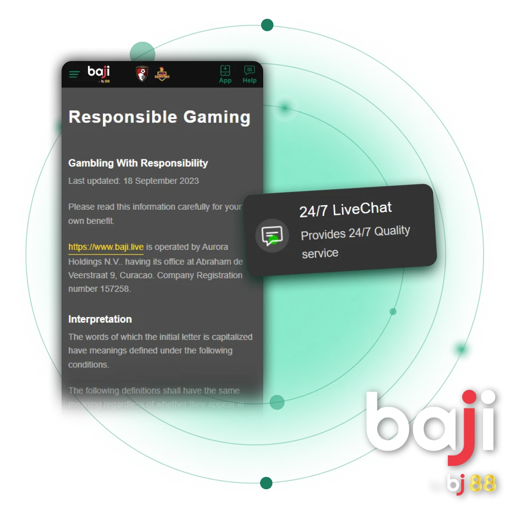 Baji Live recommends that users control themselves, behave responsibly.