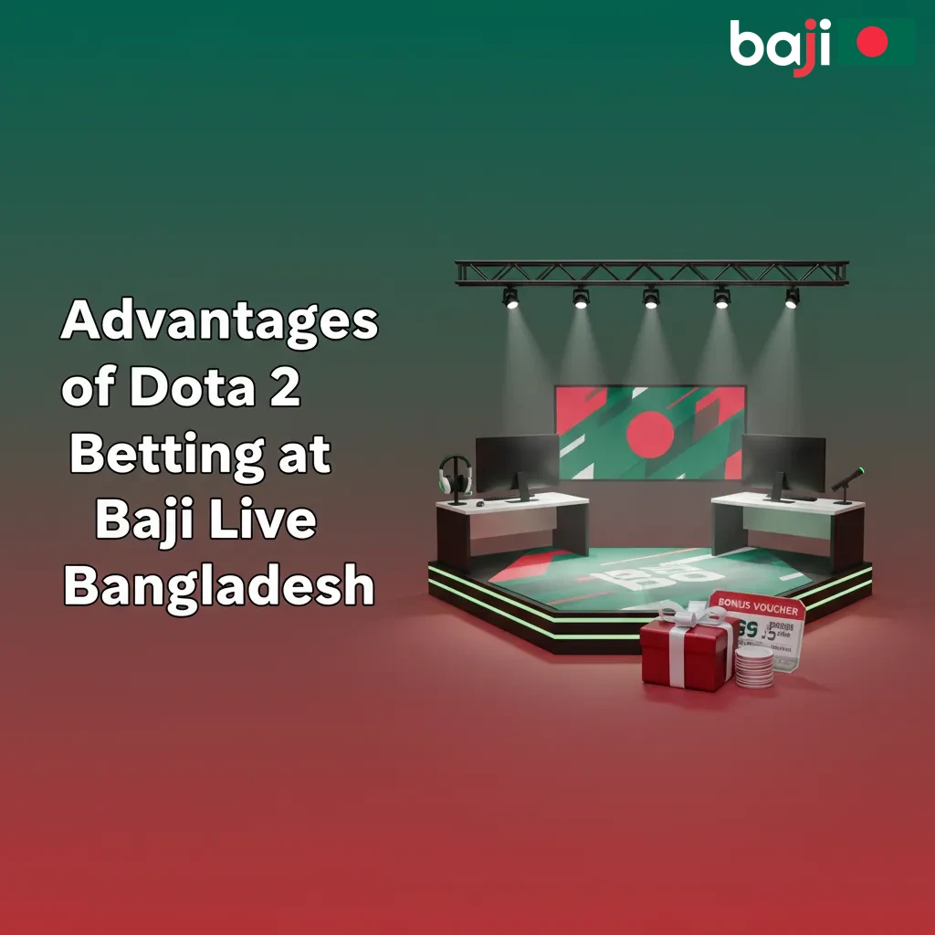 Baji Live Bangladesh Dota 2 betting perks: 77% bonus up to 7,777 BDT, bKash/Nagad, 24/7 support, mobile app, competitive odds