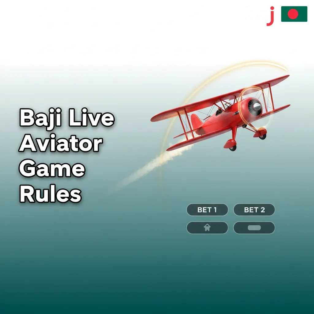 Baji Live Aviator rules: bet once or twice; cash out before plane leaves as multiplier rises. Auto tools, min 1 BDT, demo