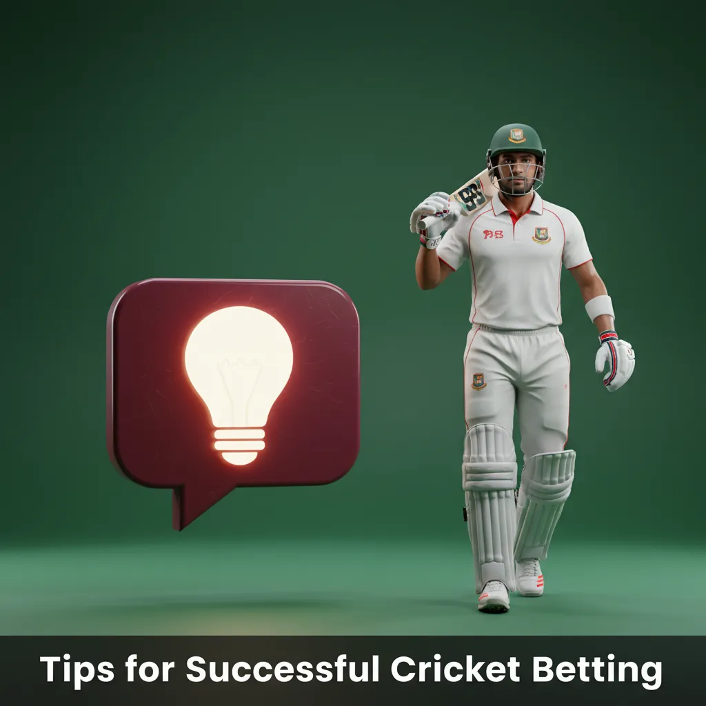 Infographic: cricket betting tips—form, pitch, weather, context; bankroll; compare odds; simple markets; Baji Live Cash Out.