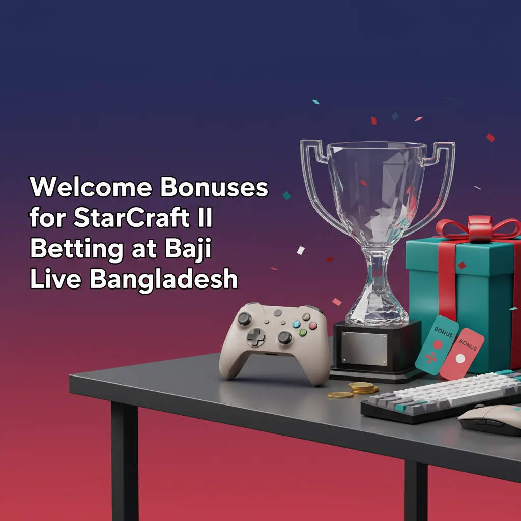 Baji Live Bangladesh promo: 77% sports bonus up to 7,777 BDT; 100% slots/fishing up to 1,777 BDT for StarCraft II bettors.