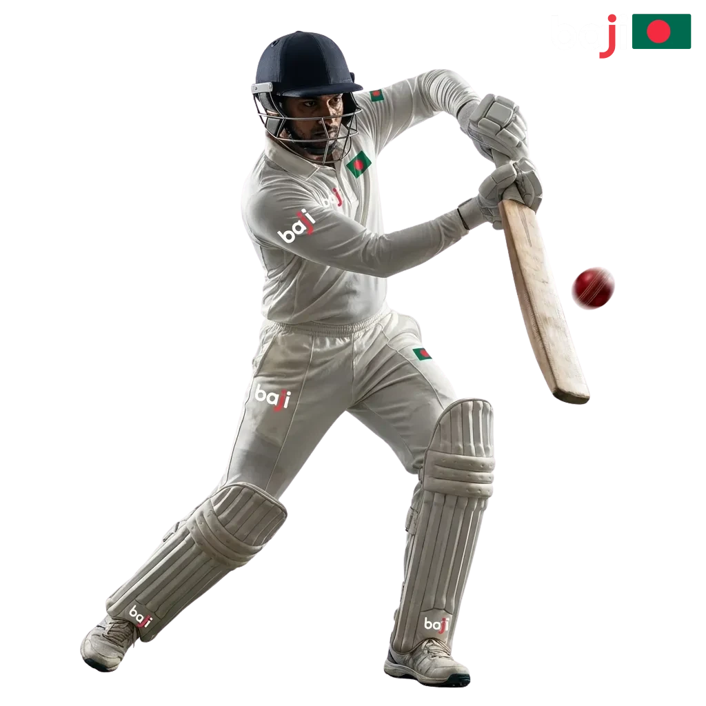Baji Live Bangladesh homepage showing sports betting, online casino games, bonuses in BDT, and local payment methods