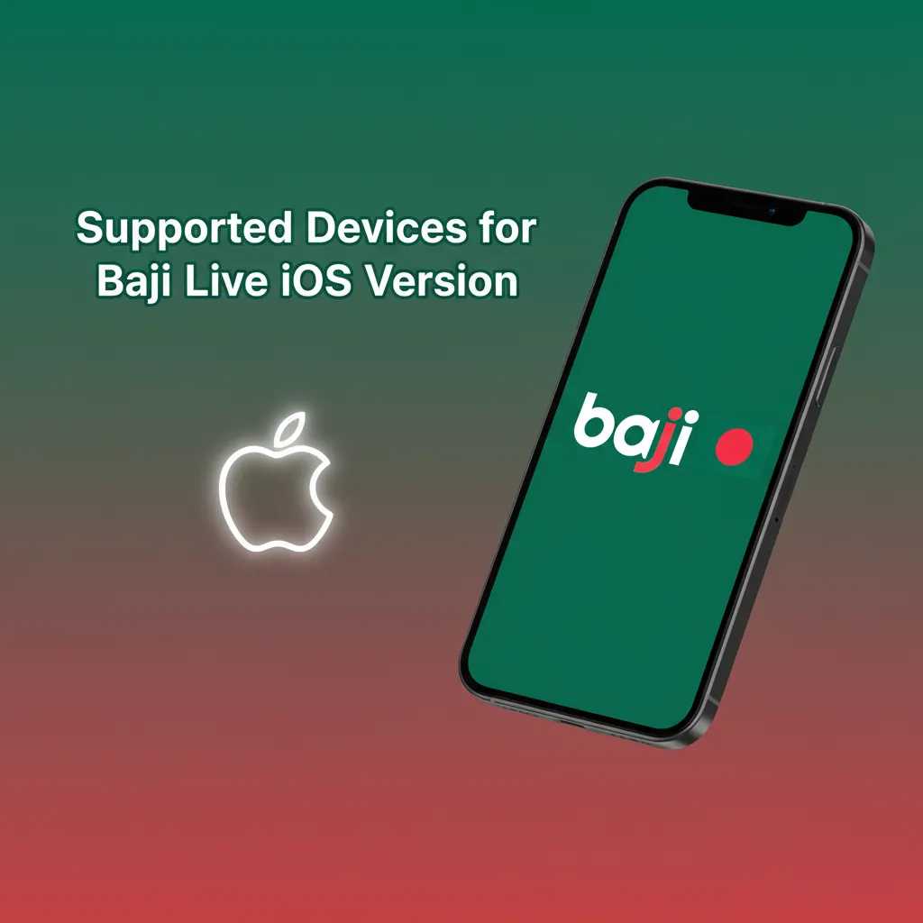 Supported devices for Baji Live iOS: iPhone 8&ndash;15 series and SE (2nd/3rd gen). Requires iOS 12+; add via Safari.